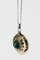 Silver and Malachite Pendant by Theresia Hvorslev for Alton, 1968 2