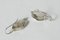 Silver Earrings by Gertrud Engel for Michelsen, 1953, Set of 2 6