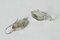 Silver Earrings by Gertrud Engel for Michelsen, 1953, Set of 2, Imagen 6