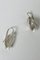 Silver Earrings by Gertrud Engel for Michelsen, 1953, Set of 2 2