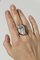 Mid-Century Swedish Rock Crystal Ring from Aru Silver, 1973 2