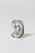 Bague Mid-Century en Cristal de Aru Silver, Suède, 1973 5