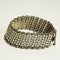 Vintage Enamel Link Silver Bracelet by Einar Modahl, Norway 1960s 2