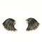 Innovative Space Silver Ear Clips by Marianne Berg for David Andersen, 1960s, Set of 2 4