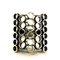 Vintage Silver Ring with Circles by Erik Granit, Finland, 1970s 6