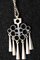 Lampada a sospensione in argento sterling con collana di Bjorn Sigurd Ostern per David Andersen, Norvegia, anni '60, Immagine 7