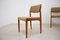 Chaises de Salon en Teck de Bramin, 1960s, Set de 4 1