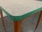Coffee Table with Green Mosaic Laminate Top, 1950s 5