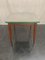 Coffee Table with Green Mosaic Laminate Top, 1950s 2