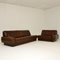 Vintage Leather Modular Sofa by de Sede, 1960s, Set of 3, Immagine 1