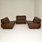 Modulares Vintage Ledersofa von de Sede, 1960er, 3er Set 2