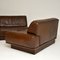 Vintage Leather Modular Sofa by de Sede, 1960s, Set of 3, Image 11