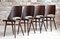 Beech Veneer Dining Chairs by Oswald Haerdtl for TON, 1950s, Set of 6, Immagine 4