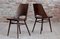 Beech Veneer Dining Chairs by Oswald Haerdtl for TON, 1950s, Set of 4, Imagen 5