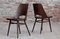 Beech Veneer Dining Chairs by Oswald Haerdtl for TON, 1950s, Set of 4, Immagine 5