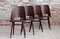 Beech Veneer Dining Chairs by Oswald Haerdtl for TON, 1950s, Set of 4, Image 3