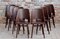 Beech Veneer Dining Chairs by Oswald Haerdtl for TON, 1950s, Set of 8, Imagen 9