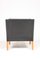 Mid-Century Danish Patinated Leather Lounge Chair by Børge Mogensen for Fredericia, 1960s, Image 6