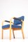 Fabric and Patinated Leather Armchair by Bymaija Heikinheimo for Artek, 1960s 5