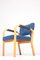 Fabric and Patinated Leather Armchair by Bymaija Heikinheimo for Artek, 1960s, Image 5