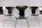 Chaises de Salon Moskito 3105 Mid-Century par Arne Jacobsen pour Fritz Hansen, Set de 6 3