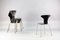 Sedie da pranzo Moskito 3105 Mid-Century di Arne Jacobsen per Fritz Hansen, set di 6, Immagine 9