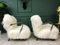 Bentwood and White Sheepskin Model WH237 Armchairs by Jindřich Halabala, 1940s, Set of 2 4