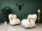 Bentwood and White Sheepskin Model WH237 Armchairs by Jindřich Halabala, 1940s, Set of 2, Immagine 5