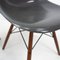 Sedia da pranzo DSW in fibra di vetro grigia di Charles & Ray Eames per Herman Miller, anni '50, Immagine 5