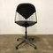 Vintage Black DKR and Dark Grey Upholstery Desk Chair by Charles & Ray Eames for Herman Miller, Immagine 5