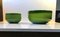 Cuencos para ensalada y merienda Palet en verde de Michael Bang para Holmegaard, años 70. Juego de 2, Imagen 2