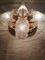 Lámpara de techo vintage de cristal de Murano, Imagen 3