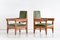 Set of Art Deco Oak and Macassar Ebony Armchairs by Anton Lucas, 1920s, Image 1
