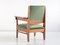 Set of Art Deco Oak and Macassar Ebony Armchairs by Anton Lucas, 1920s, Image 14