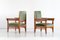 Set of Art Deco Oak and Macassar Ebony Armchairs by Anton Lucas, 1920s, Image 2