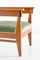 Set of Art Deco Oak and Macassar Ebony Armchairs by Anton Lucas, 1920s, Image 7