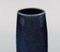 Vase aus glasierter Keramik von Gustavsberg, Schweden, 1960er 3