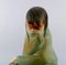 Large Sitting Girl Sculpture in Glazed Ceramic from Lladro, Spain, 1980s, Image 2