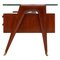 Mid-Century Italian Presidential Desk by Vittorio Dassi for Dassi, 1950s 1