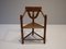 Mid-Century Swedish Carved Monk Chair, 1950s 1