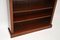 Antique Victorian Mahogany Open Bookcase, Image 5