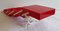 Vintage Red and White Plastic Fold-Out Sewing Box, 1970s 3