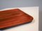 Solid Teak Tray from Karl Holmberg AB Sweden, 1950s, Image 5