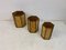 Rattan and Bamboo Planters, 1970s, Set of 3 9