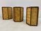 Rattan and Bamboo Planters, 1970s, Set of 3 10