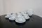 White Round Alföldi Szaturnusz Coffee Set by Horváth László & Ambrus Éva for Alföldi Porcelángyár, 1970s, Set of 17, Image 12