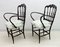Mid-Century Chiavari Sofa and Chairs Set by Descalzi Gaetano for Desclazi, 1950s, Set of 3 10