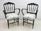 Mid-Century Chiavari Sofa and Chairs Set by Descalzi Gaetano for Desclazi, 1950s, Set of 3, Image 3