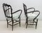 Mid-Century Chiavari Sofa and Chairs Set by Descalzi Gaetano for Desclazi, 1950s, Set of 3 13