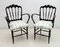 Mid-Century Chiavari Sofa and Chairs Set by Descalzi Gaetano for Desclazi, 1950s, Set of 3, Image 15